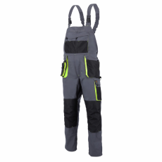 Procera Proman stretch 250 BIB nadrág szürke sárga - méret 58