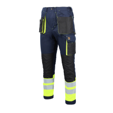 Procera Proman stretch 250 nadrág, navy blue HV, méret 48 munkaruha
