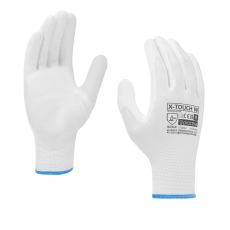 Procera PU bevonatos védőkesztyű x-touch fehér, méret 6
