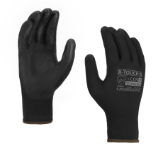 Procera PU bevonatos védőkesztyű x-touch fekete, méret 9