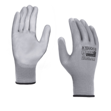 Procera PU bevonatos védőkesztyű x-touch grey, méret 9