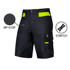 Procera Rövidnadrág Bari Spandex fekete méret 56 munkaruha