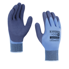 Procera X-hydros dupla latex bevonatos védőkesztyű kék 9