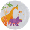 Procos Dinó party 8db-os papírtányér szett 23cm-es