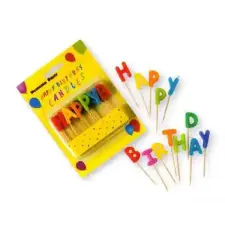 Procos Happy Birthday betűgyertya party kellék