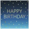 Procos Kék színű szülinapi "Happy Birthday" feliratú 2 rétegű papírszalvéta 20db-os csomag