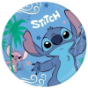 Procos Lilo&amp;Stitch: Stitch és Angel mintás papírtányér, 23 cm - 8 db-os