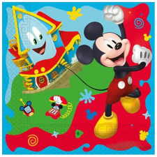 Procos Mickey egér mintás 2 rétegű papírszalvéta 20db-os csomag party kellék