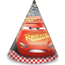 Procos Parti Kalap, Csákó - 6 db, Disney Verdák Arena Race (4878033) party kellék