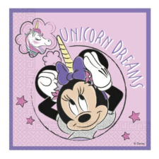 Procos Szalvéta Bio Minnie Unicorn 33x33cm 20db party kellék