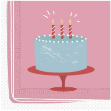 Procos Szalvéta torta 33x33cm 20db party kellék