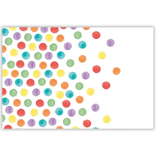 Procos Színes pöttyös műanyag asztalterítő – 120x180 cm lakástextília