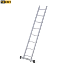  PROCRAFT alumínium egyrészes létra 230cm 1x9 PLA1.230 létra és állvány