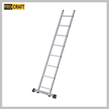 PROCRAFT alumínium egyrészes létra 258cm 1x10 PLA1.258 létra és állvány