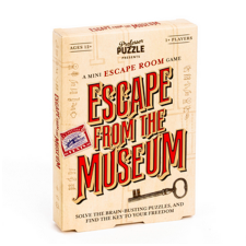 Professor Puzzle Escape from the Museum, angol nyelvű logikai társasjáték társasjáték