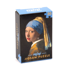 Professor Puzzle Mini Masterpieces kirakós: A Leány gyöngy fülbevalóval oktatójáték