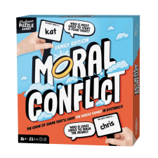 Professor Puzzle Moral Conflict: Family Edition társasjáték, angol nyelvű társasjáték