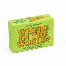 Professor Puzzle PP Matchbox angol nyelvű kártyajáték -Where in the world kártyajáték