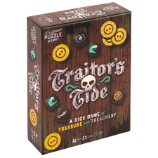 Professor Puzzle Traitor's Tide társasjáték, angol nyelvű társasjáték