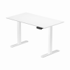 Profi elektromosan állítható magasságú íróasztal 120x67cm fehér | Dupla motor - Memória - USB - Nagy teherbírás | LVN System Control Pro