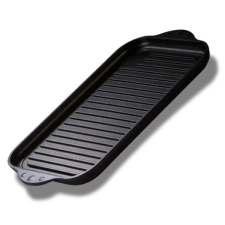 Proficookware professzionális titán grillezőlap 37 x 21 cm indukciós grillezéshez is edény