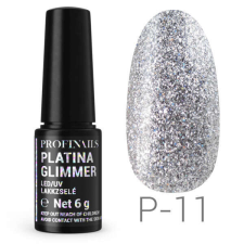 Profinails Platina Glimmer LED/UV lakkzselé P-11 lakk zselé