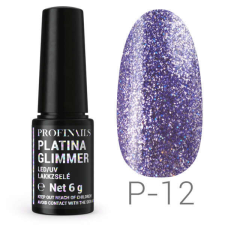 Profinails Profinails Platina Glimmer LED/UV lakkzselé P-12 műköröm zselé
