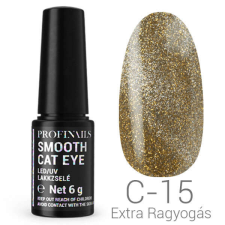 Profinails Smooth Cat Eye LED/UV lakkzselé C-15 lakk zselé