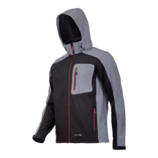 Profix Hungary Munkaruha Kabát Soft Shell Vízlepergetős Fekete M