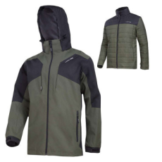 Profix Hungary Munkaruha Kabát Többfunkciós Kivehető Belsővel Khaki/Fekete 3XL