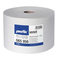 PROFIX Venet fehér ipari törlőkedő, 1 rétegű, fehér, 500 lap/tekercs, 1 tekercs/zsugor papírárú, csomagoló és tárolóeszköz