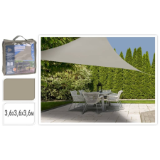 Progarden homokszínű háromszög alakú árnyékolószövet 3,6 x 3,6 x 3,6 m kerti bútor