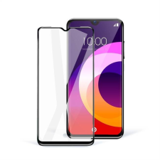 PROGLL 5D teljes felületen ragasztós üvegkerámia - Samsung Galaxy A02s fekete üvegfólia mobiltelefon kellék