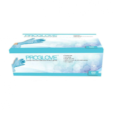 Proglove Nitril vizsgáló kesztyű, púdermentes, kék "L" 100 db/doboz védőkesztyű