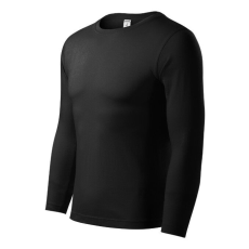  Progress LS póló unisex fekete L