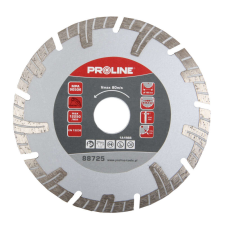 Proline 125 x 22,2 mm-es gyémánt Turbó-T vágókorong betonhoz csiszolókorong és vágókorong
