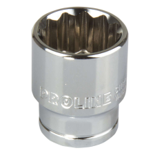 Proline 18588 1/2" 12pt dugókulcs, CrV, 23mm, L: 38mm dugókulcs