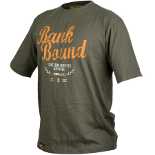 Prologic Bank Bound Retro Tee Green - Póló (54646 54647 54648 ) Több Méret horgászkiegészítő