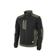 Promacher ProM Erebos Stretch Munkavédelmi Kabát Fekete/Zöld - 3XL