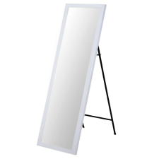 Promerco Padlótükör, Fehér kerettel, 36x126 cm, fém lábbal, Promerco® bútor