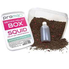 PROMIX Method pellet boksz 450g - squid bojli, aroma