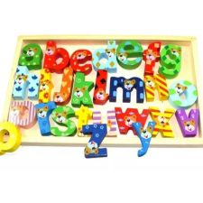 PRONETT Wooden Educational Table - Letters (28457) kreatív és készségfejlesztő