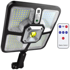 PRONETT XJ4935 Napelemes LED lámpa, 600 W, szürkület- és mozgásérzékelő kültéri világítás