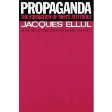  Propaganda – Jacques Ellul idegen nyelvű könyv