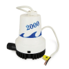 ProPumps 12V búvárszivattyú 8400 liter/óra, 4 méter emelés Kisfeszültségű DC egyenáramú fenékszivattyú