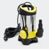 ProPumps Szennyvízszivattyú rozsdamentes inox búvárszivattyú 750 W 13000 l/h 9 méter emelésű zagyszivattyú
