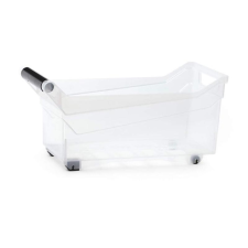  Prosperplast Átlátszó Tároló doboz 10L 38x17,7x18cm fogantyús, görgős bútor