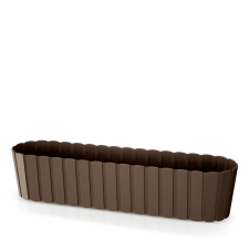 PROSPERPLAST Boardee Case Hosszúkás Virágláda Barna 58 cm, 10db-os csomag kerti tárolás