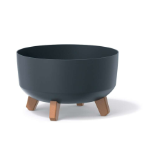 PROSPERPLAST GRACIA LOW kaspó 38 cm antracit kerti tárolás