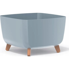 PROSPERPLAST Gracia Square Virágcserép - Világosszürke (DGQL400-443U) kerti tárolás